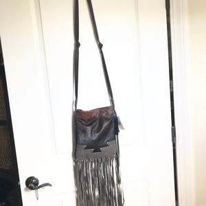 Super cool never used Steve Madden crossbody purse